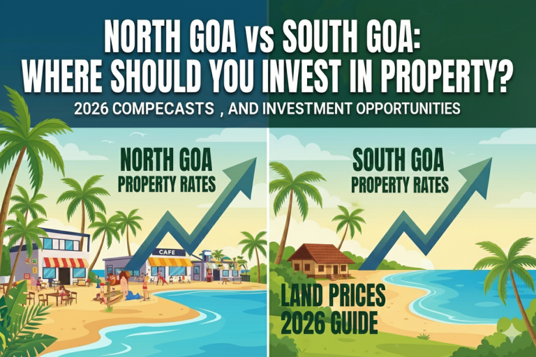 North Goa vs South Goa: Where Should You Invest in Property?